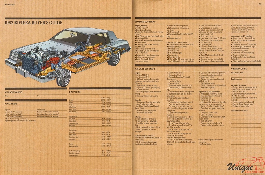 1982 Buick Prestige Full-Line All Models Brochure Page 4